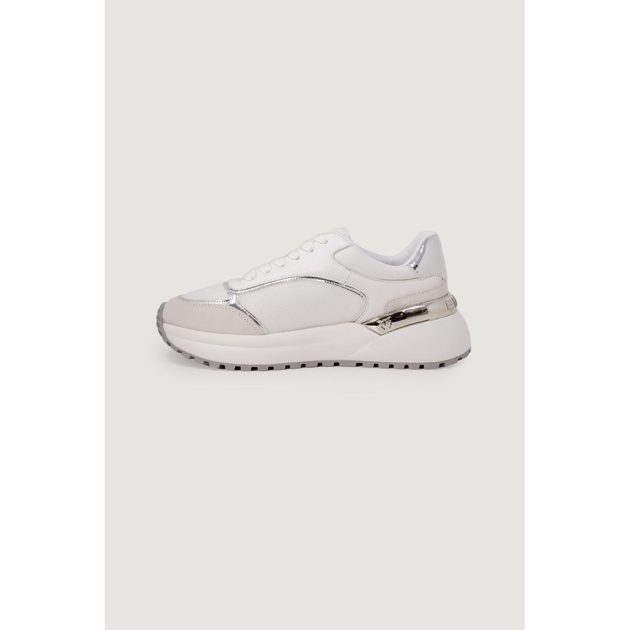 2195775 Pinko Sneakers Bianche Donna Pelle 100% Suola Gomma