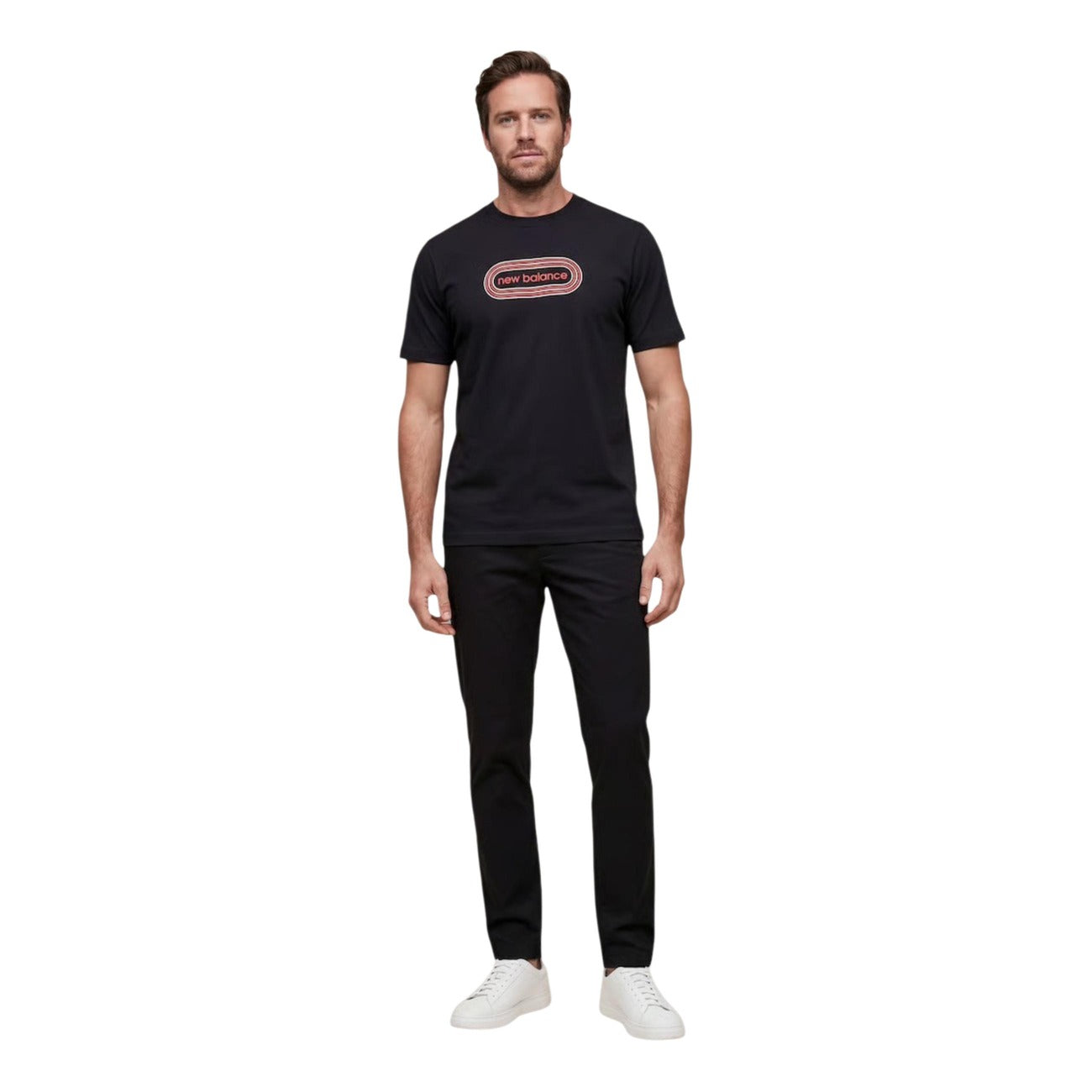 2452876 New Balance T-Shirt Nero Uomo