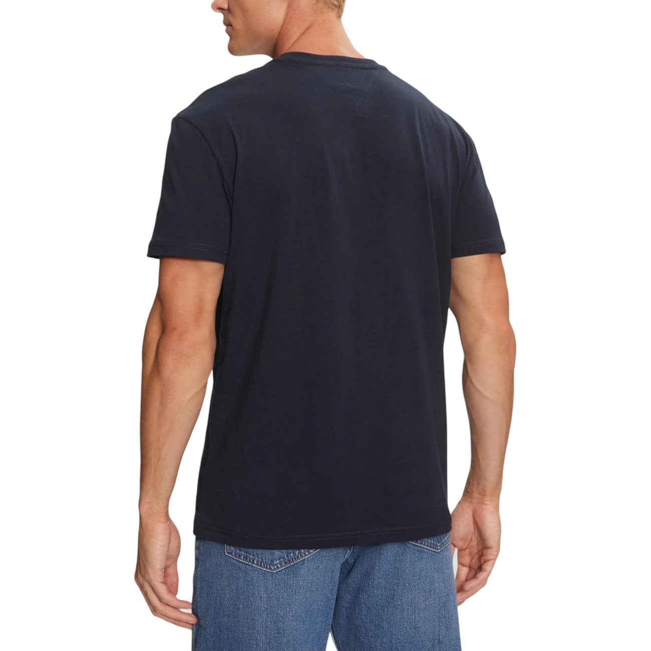 2457458 Tommy Hilfiger Jeans T-Shirt Blu Stampa Uomo