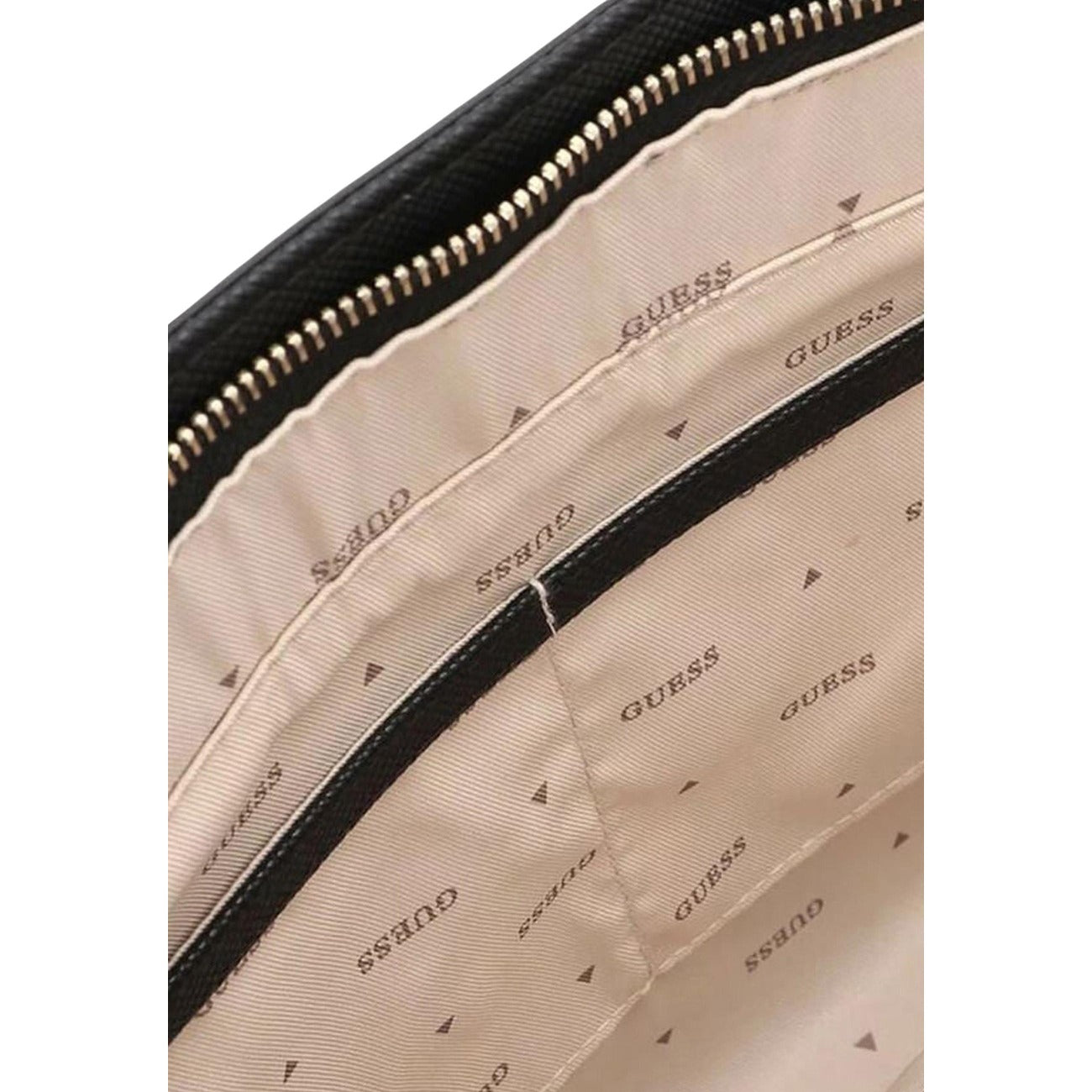 2455185 Guess Borsa Donna Nera Mano Zip