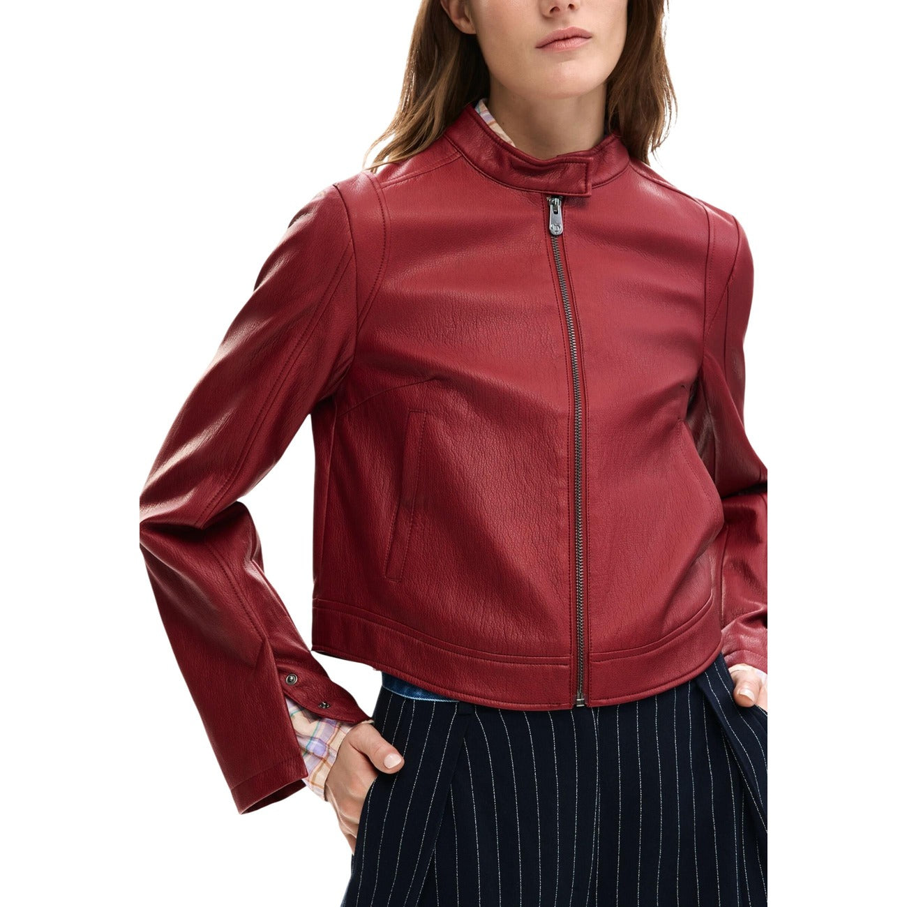508663 Desigual Giacca Bordeaux Donna Primavera/Estate
