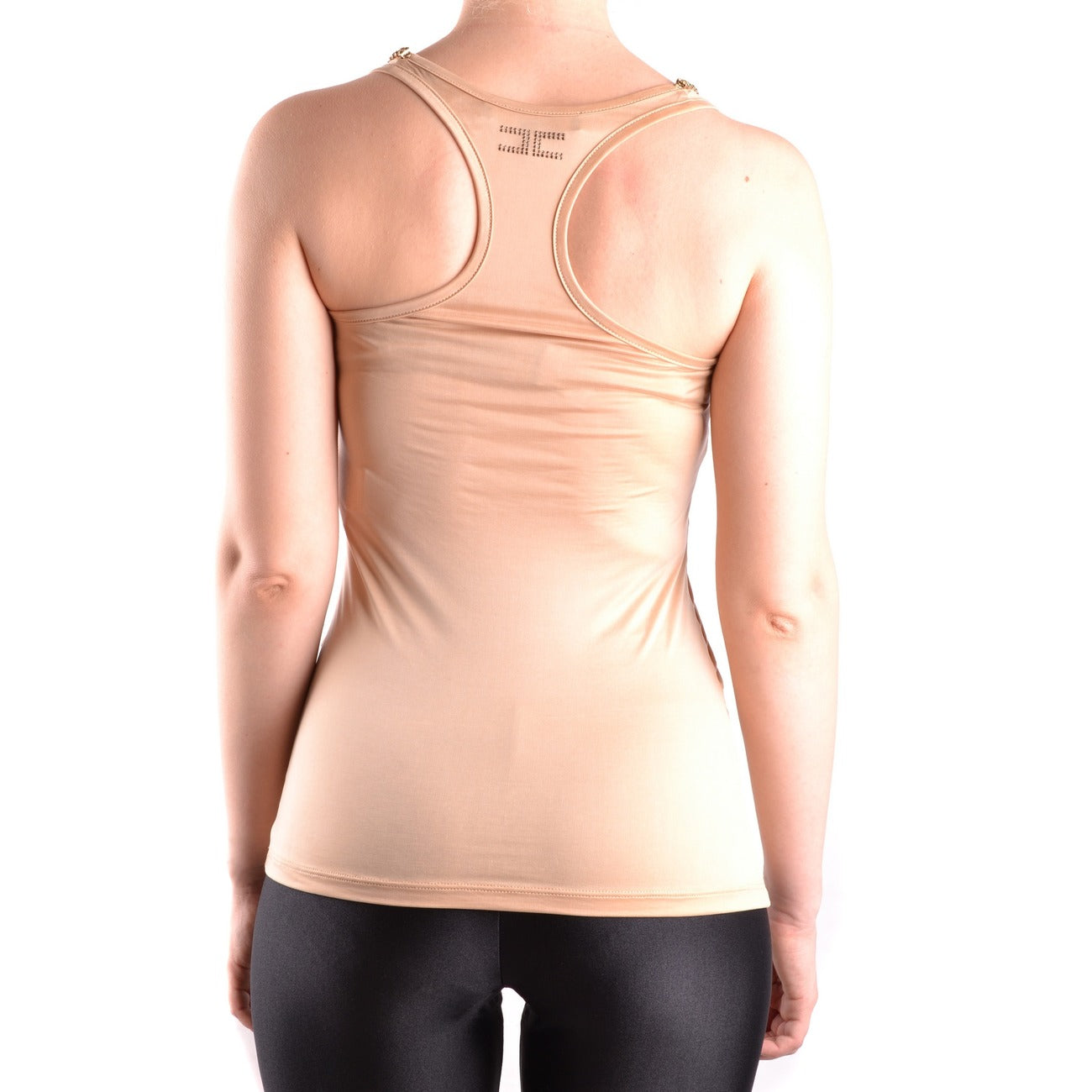 486606 Elisabetta Franchi Canotta Beige Donna