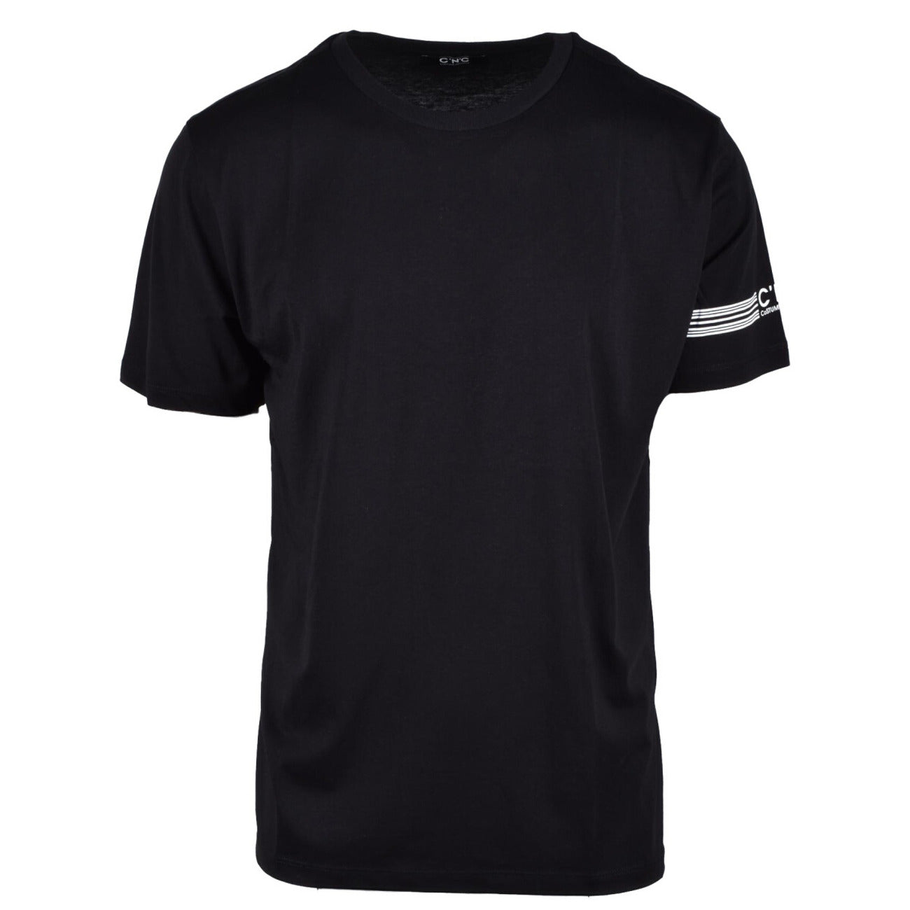 2295151 CNC Costume National T-Shirt Nero Stampa Uomo