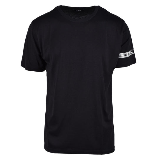 2295151 CNC Costume National T-Shirt Nero Stampa Uomo