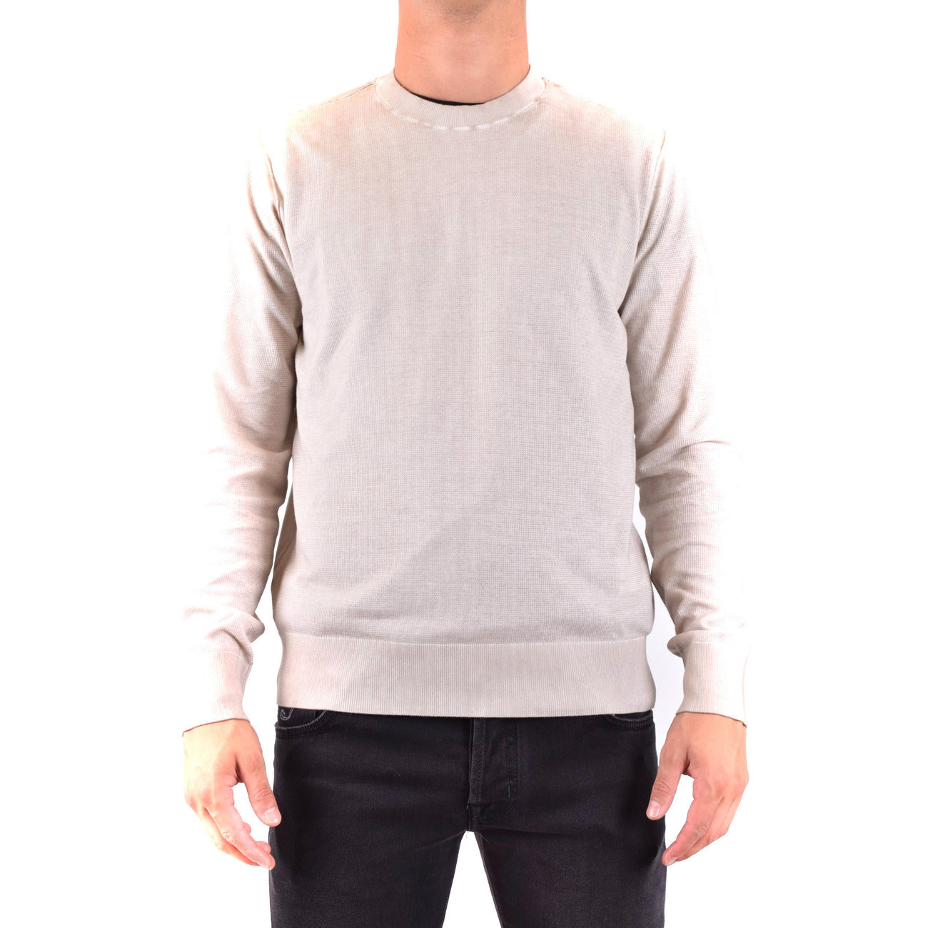 2430968 Paolo Pecora Maglia Bianca Cotone Uomo
