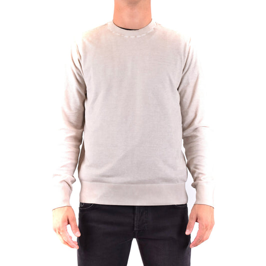 2430968 Paolo Pecora Maglia Bianca Cotone Uomo