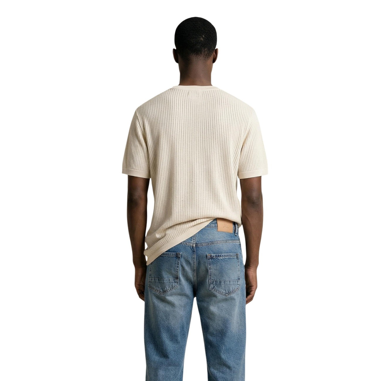 2456265 Antony Morato T-Shirt Beige Cotone Uomo