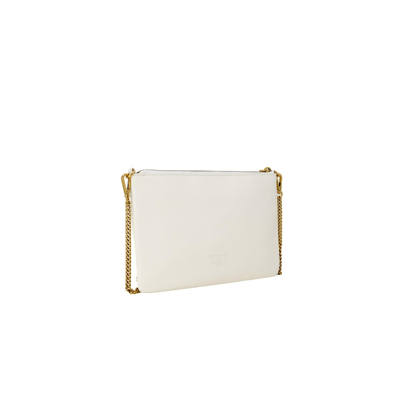 2407978 Pinko Borsa Tracolla Beige Ecopelle Cerniera Donna