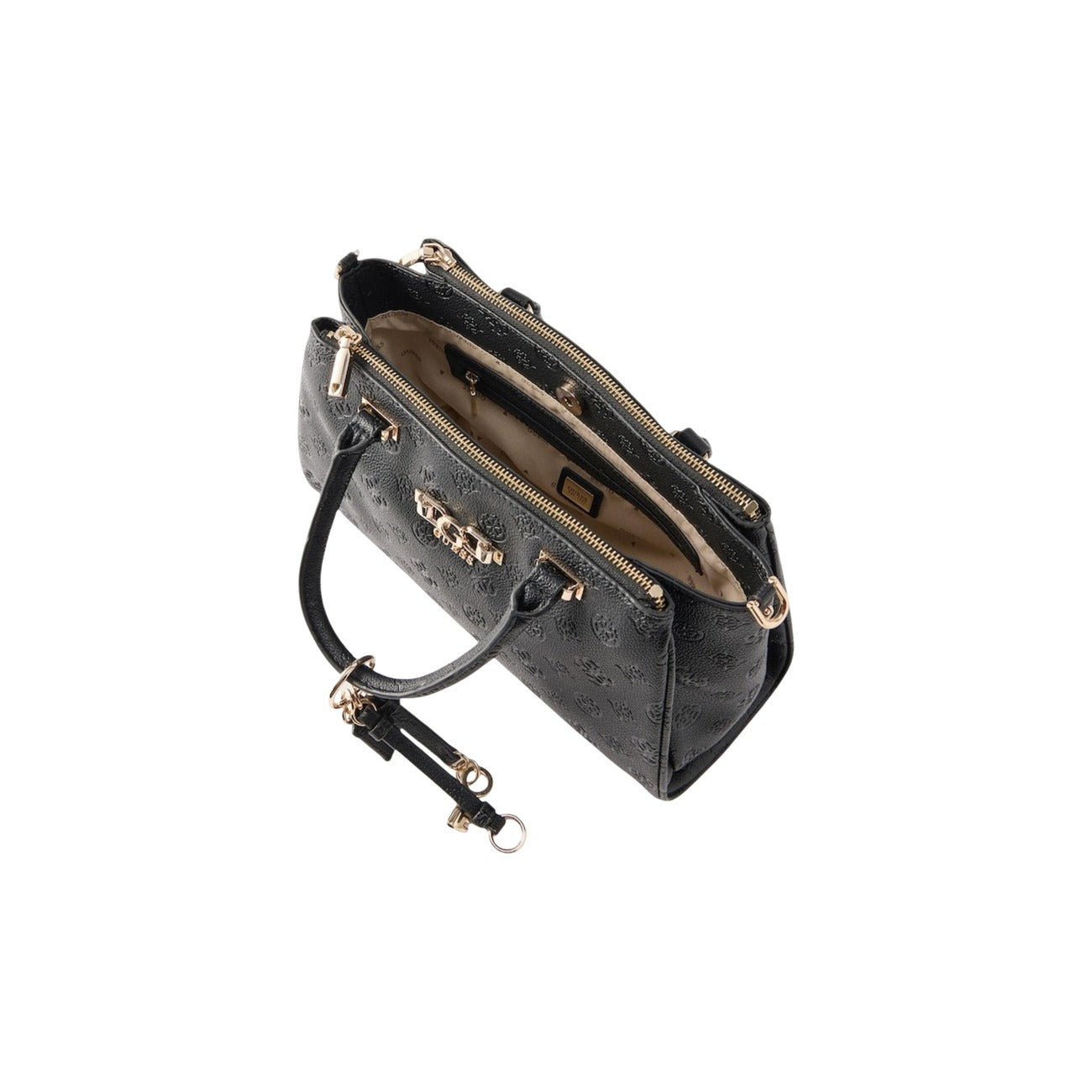 2455163 Guess Borsa Donna Nera 2 Manici Tracolla