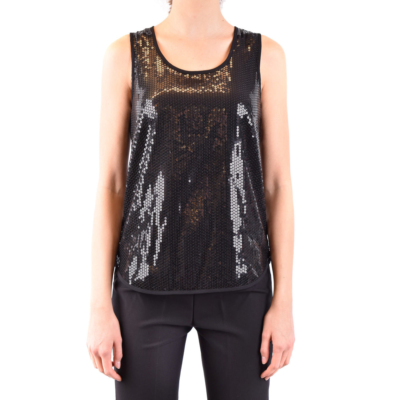 2430960 P.a.r.o.s.h. Canotta Nera Donna