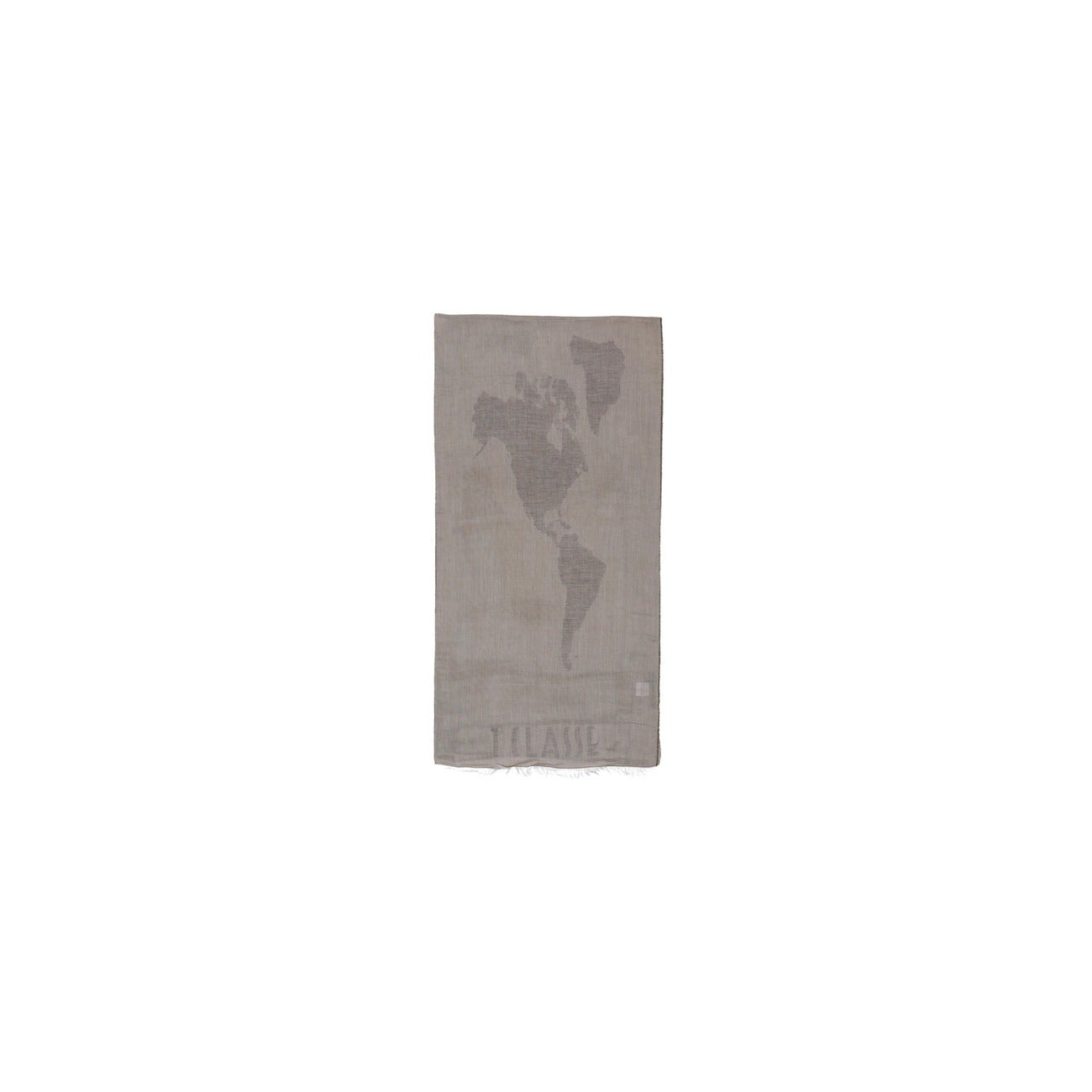 2457585 Alviero Martini Prima Classe Sciarpa Marrone Modal Cotone Donna