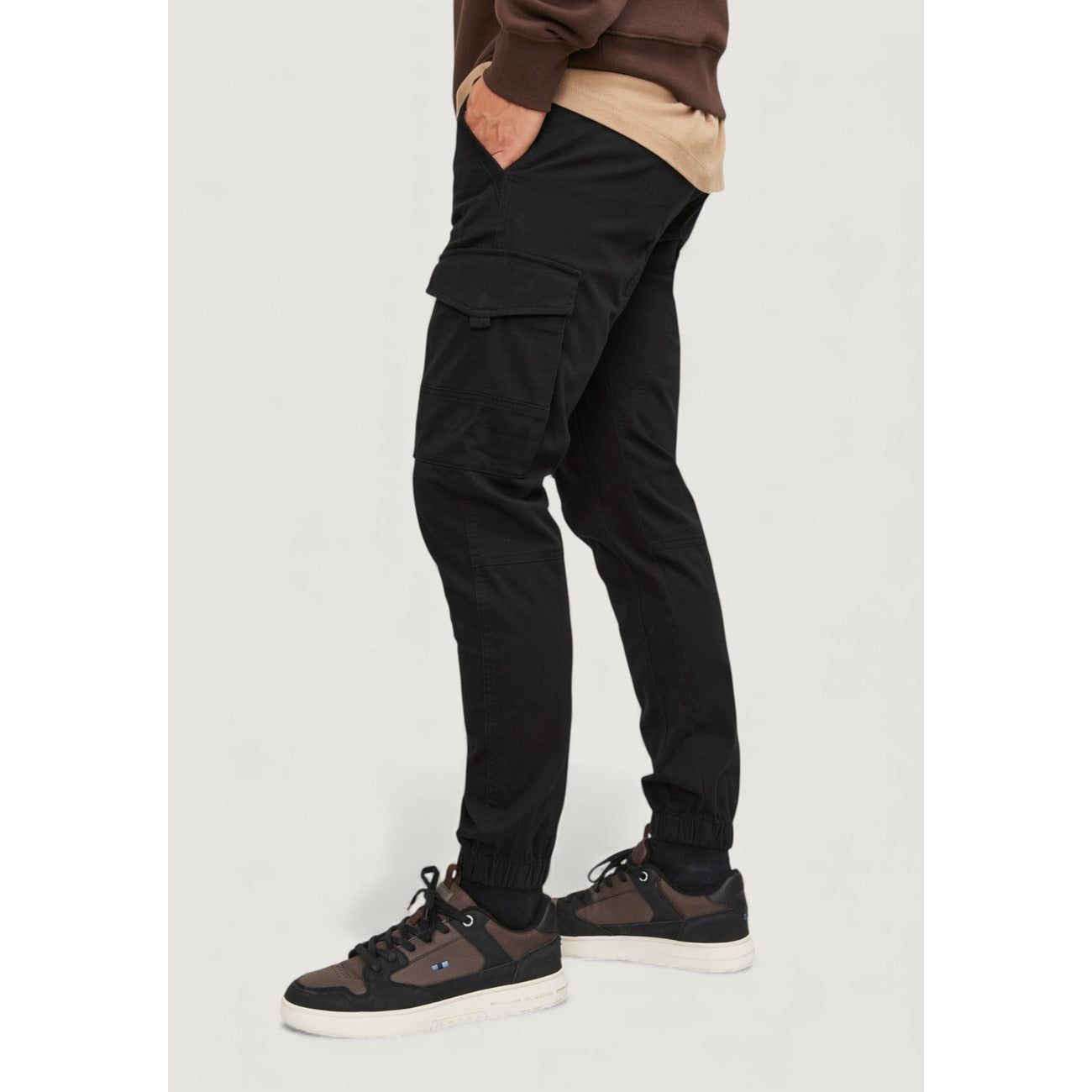 433661 Jack & Jones Pantaloni Nero Uomo