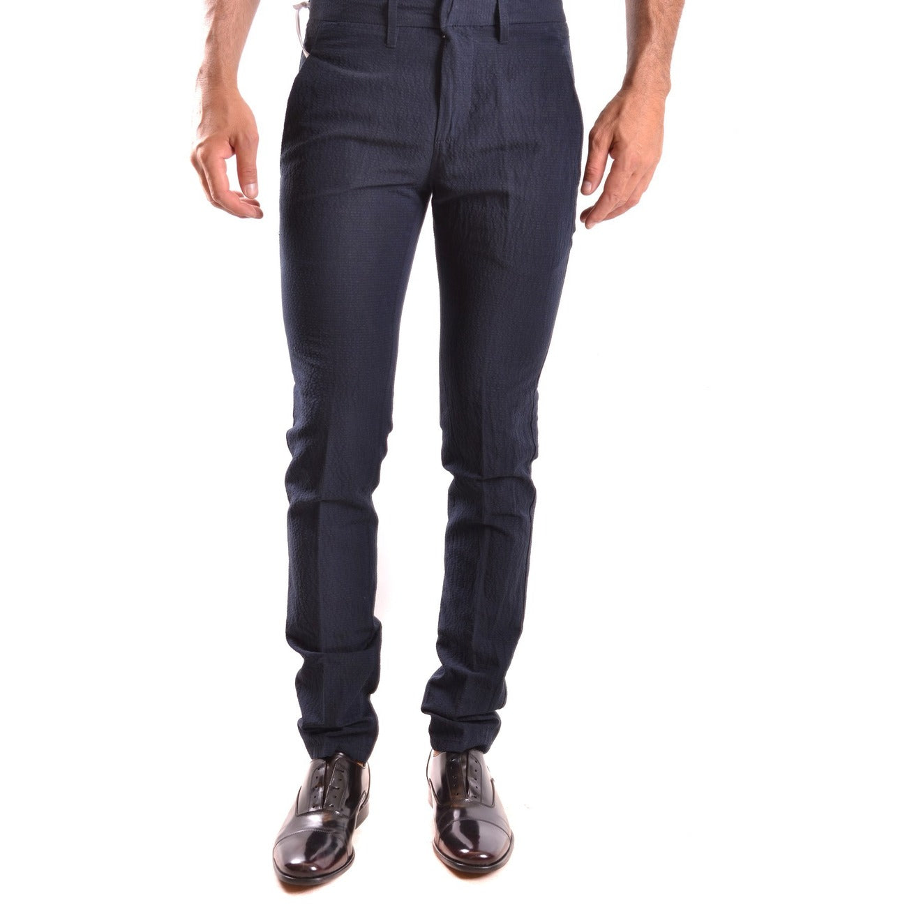 2429586 Dondup Pantaloni Blu 100% Cotone Uomo