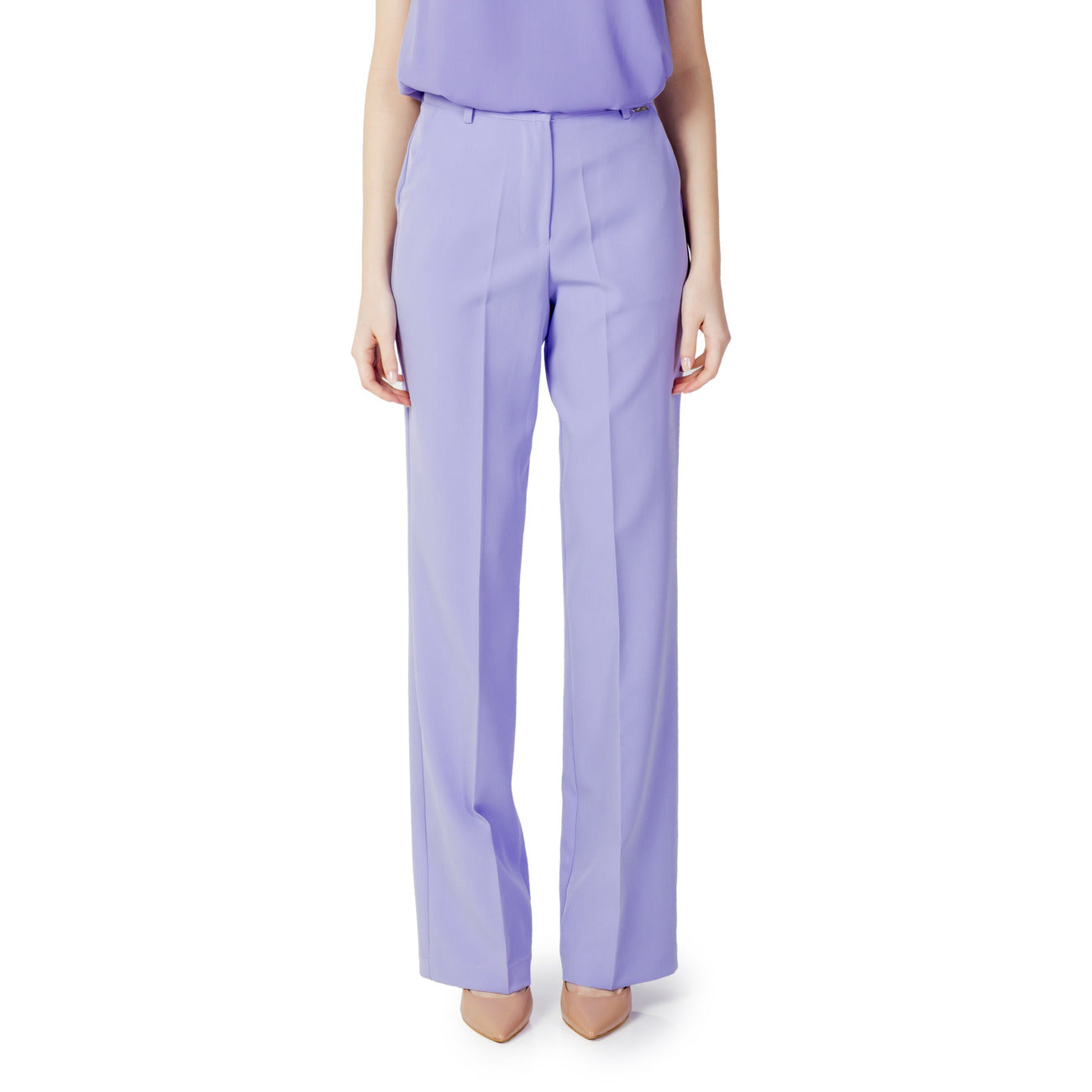 350649 Hanny Deep Pantaloni Lilla Donna