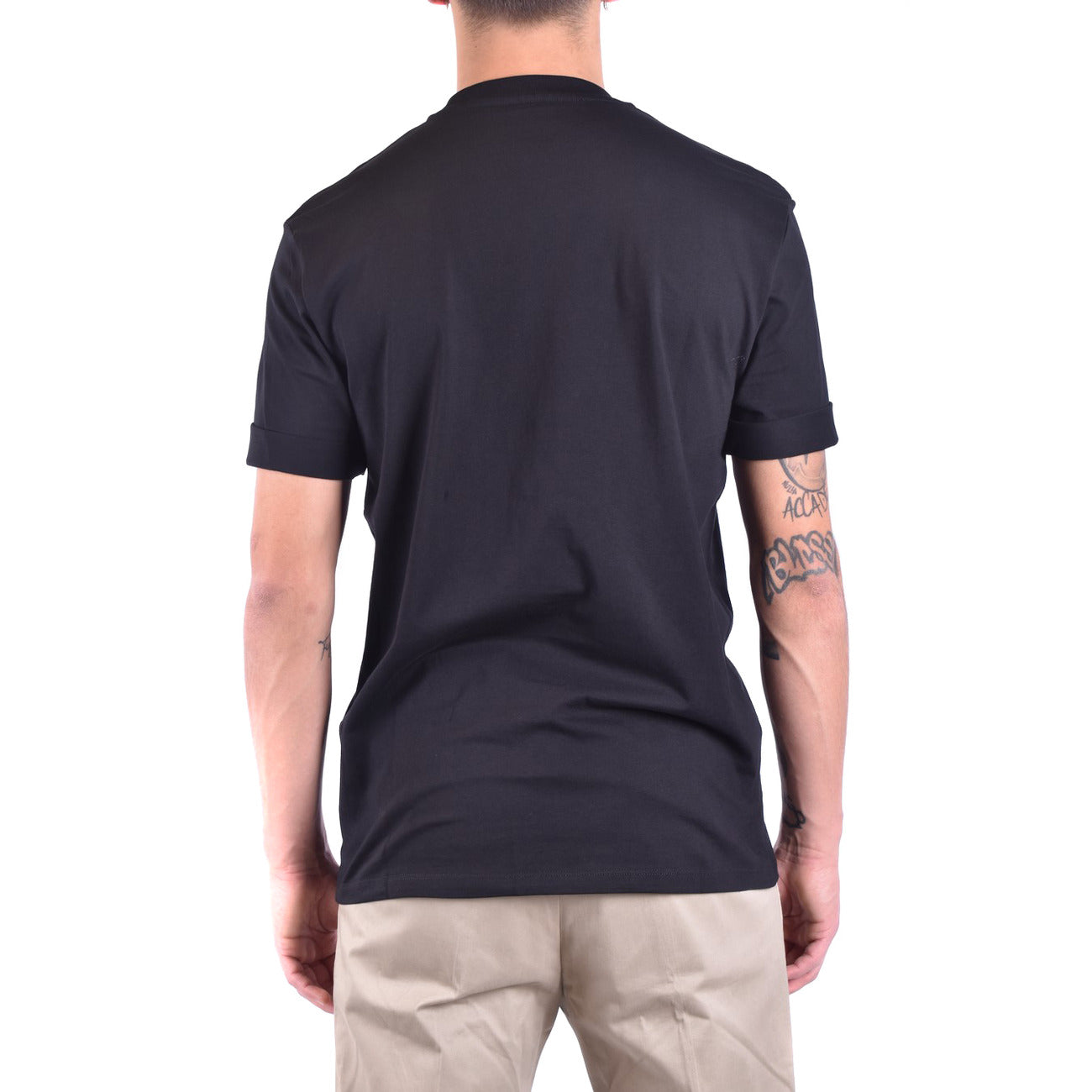 2430992 Neil Barrett T-Shirt Nera Stampa Uomo
