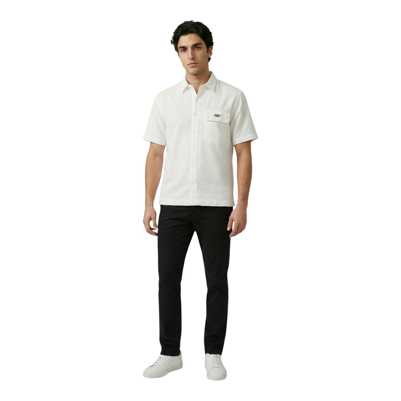 2451751 Antony Morato Camicia Bianca Cotone Uomo