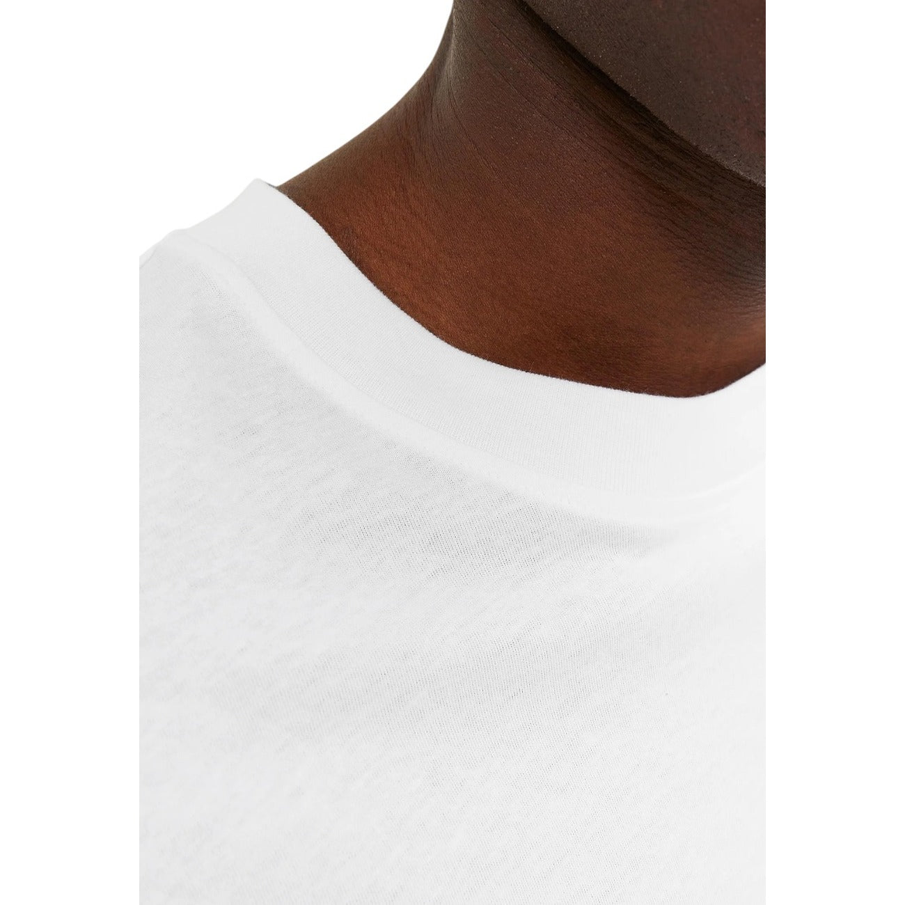 2325783 Jack & Jones T-Shirt Bianco Monocromo Uomo