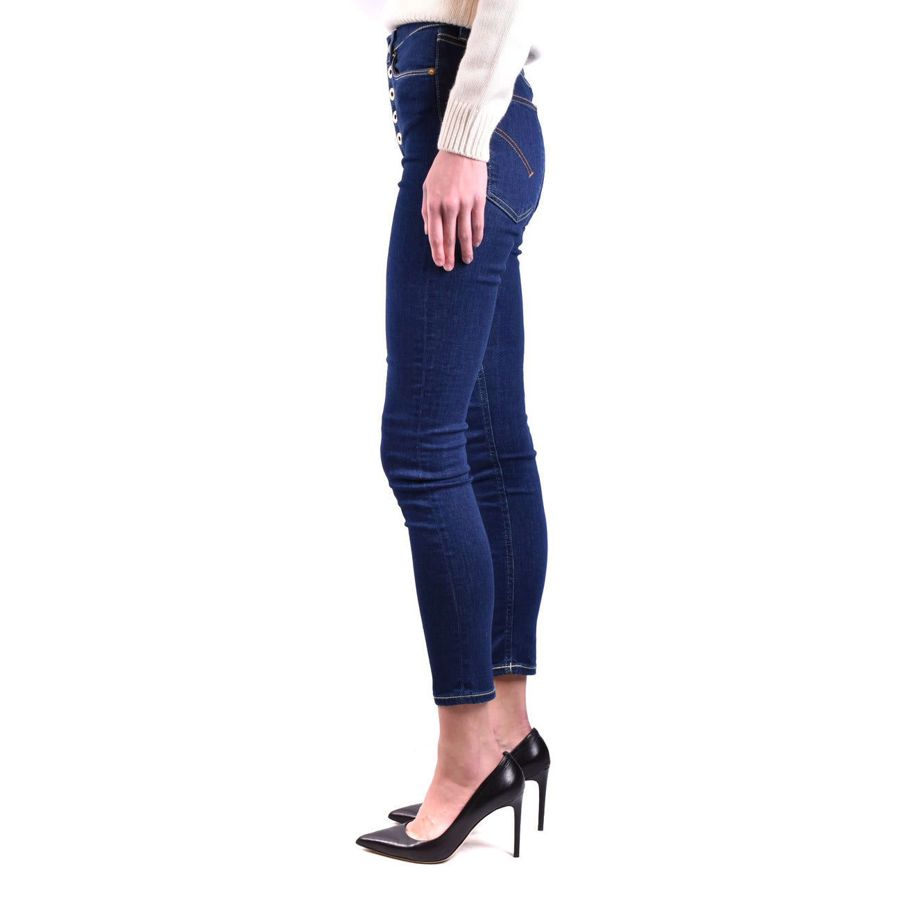 488887 Dondup Jeans Blu Donna