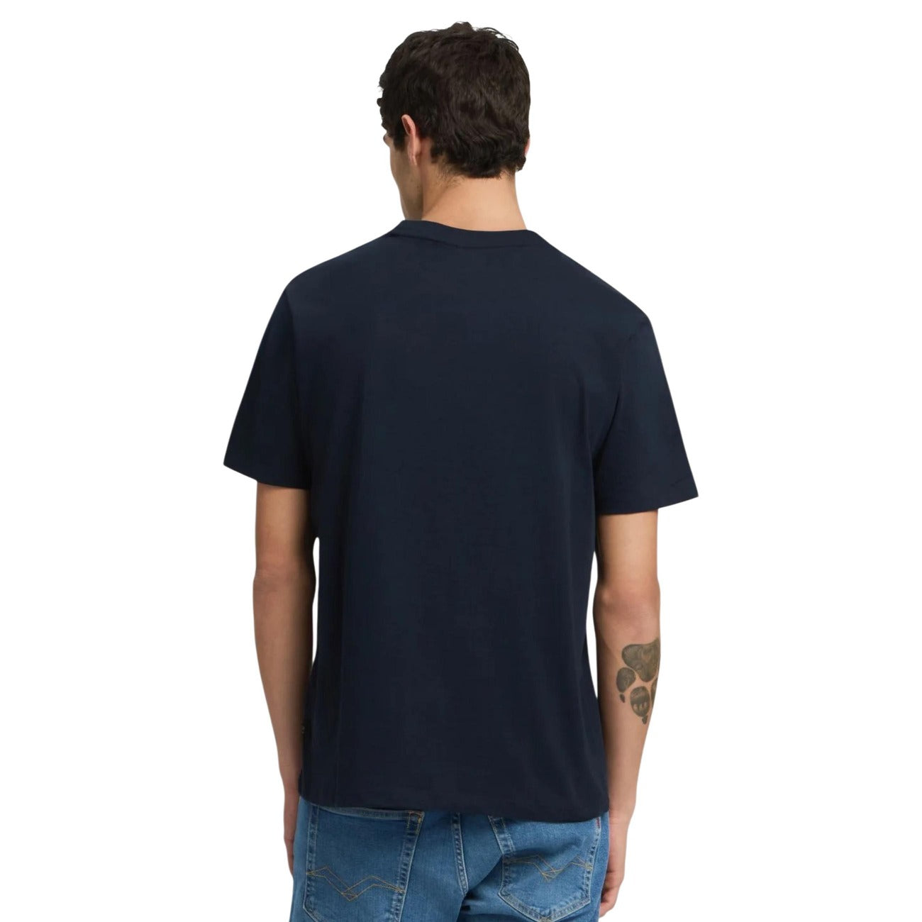 2458122 Replay T-Shirt Bianca 100% Cotone Uomo