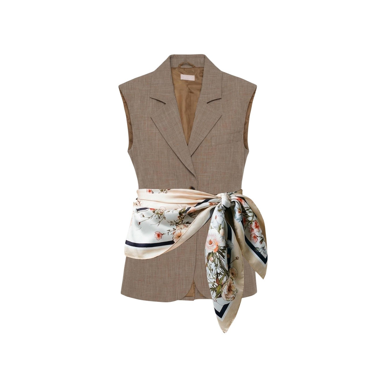 512816 Liu Jo Gilet Beige Donna Primavera/Estate