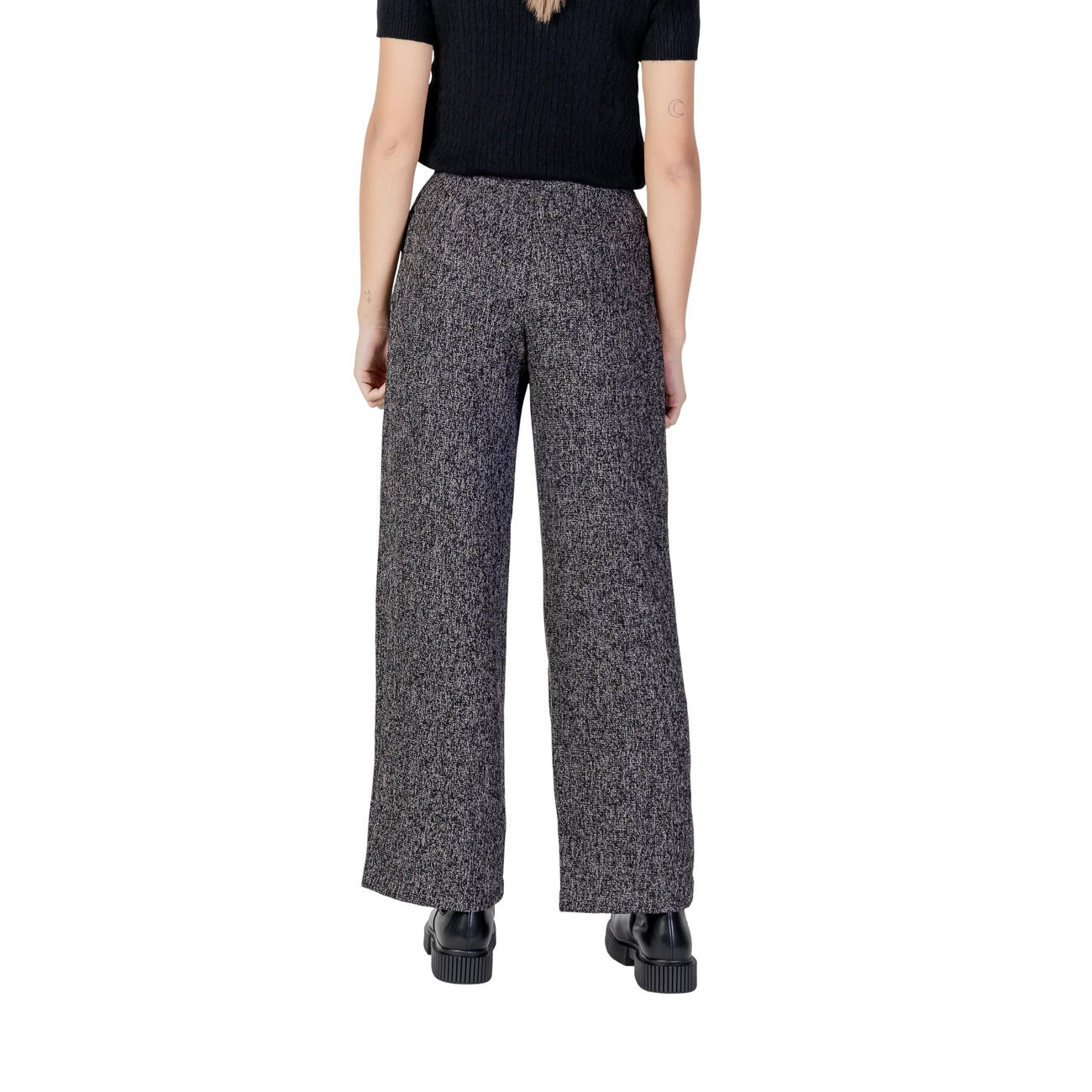 2445778 Jacqueline De Yong Pantaloni Neri Donna