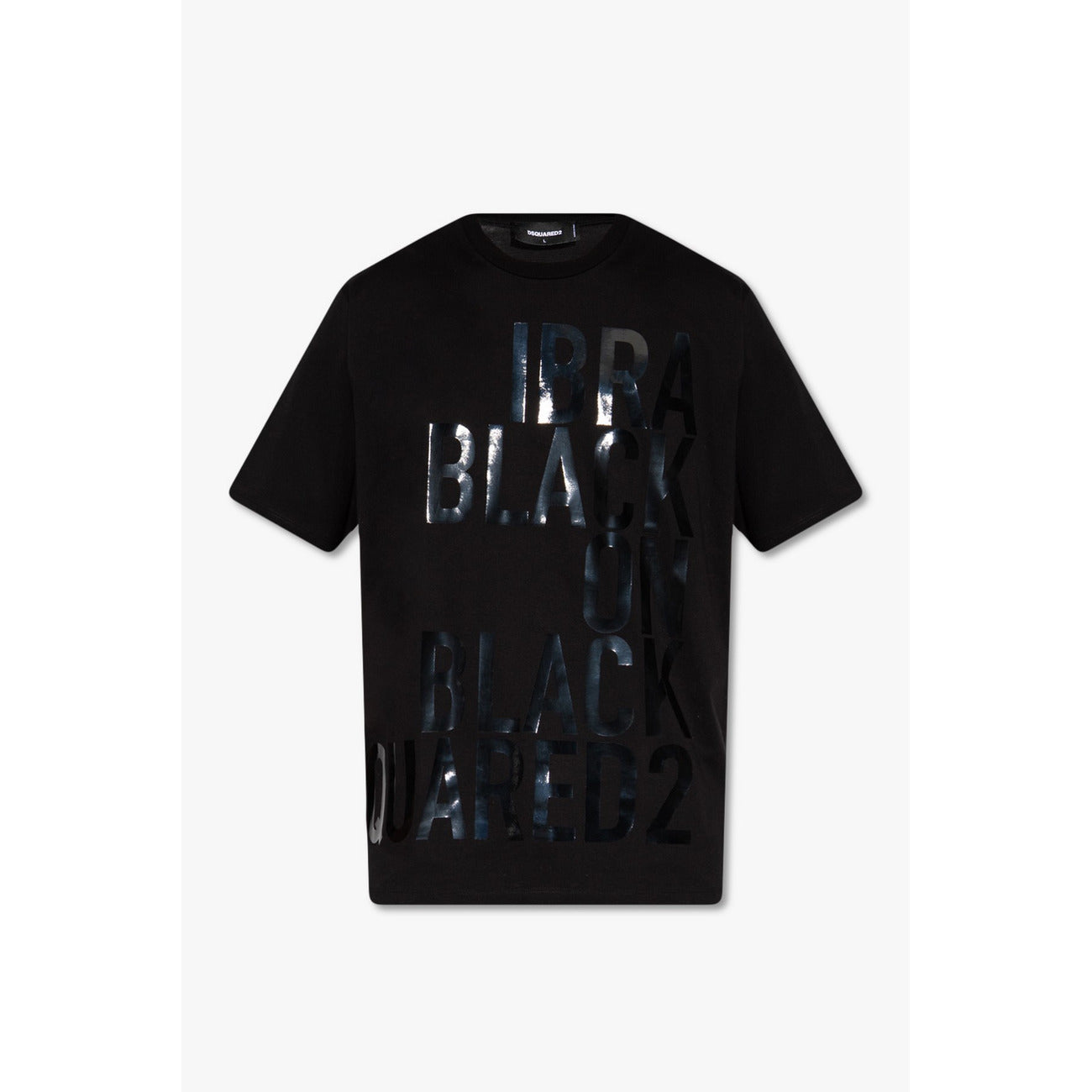 2424704 Dsquared T-Shirt Nera Stampa Uomo