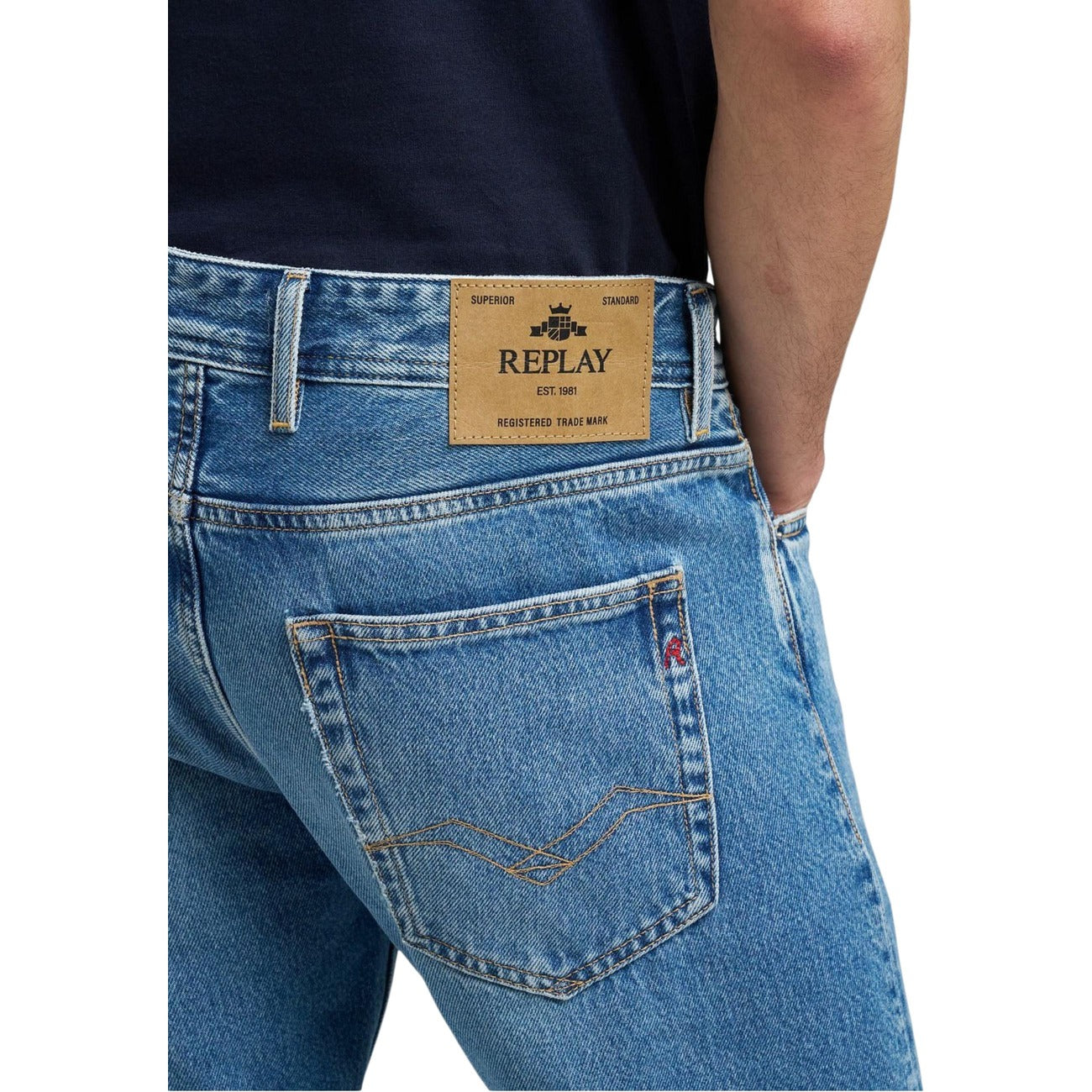 2451766 Replay Jeans Azzurro Uomo
