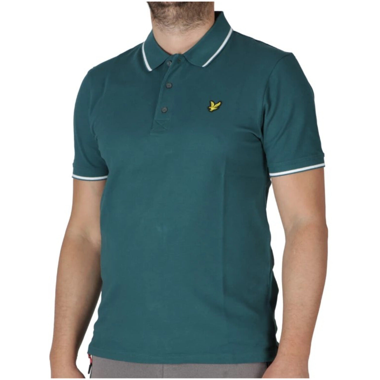 2325213 Lyle & Scott Polo Verde Uomo
