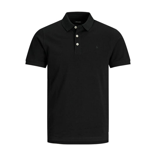 2223948 Jack & Jones Polo Nero Uomo