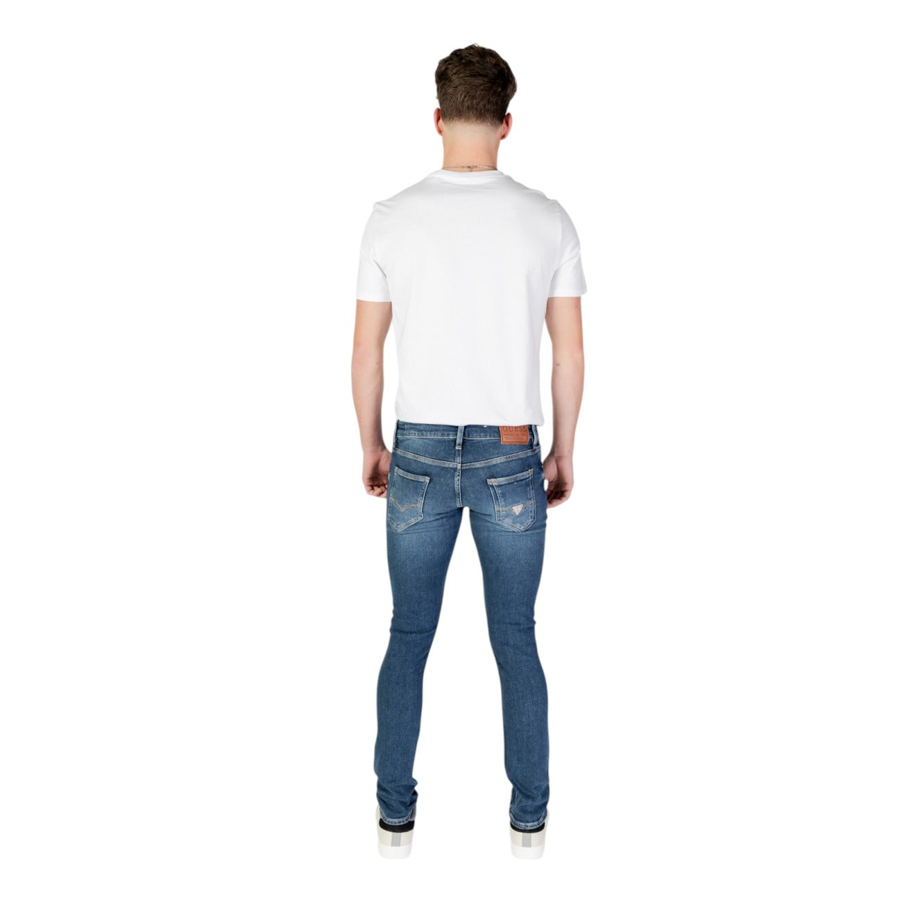 2401730 Guess Jeans Blu Effetto Consumato Uomo