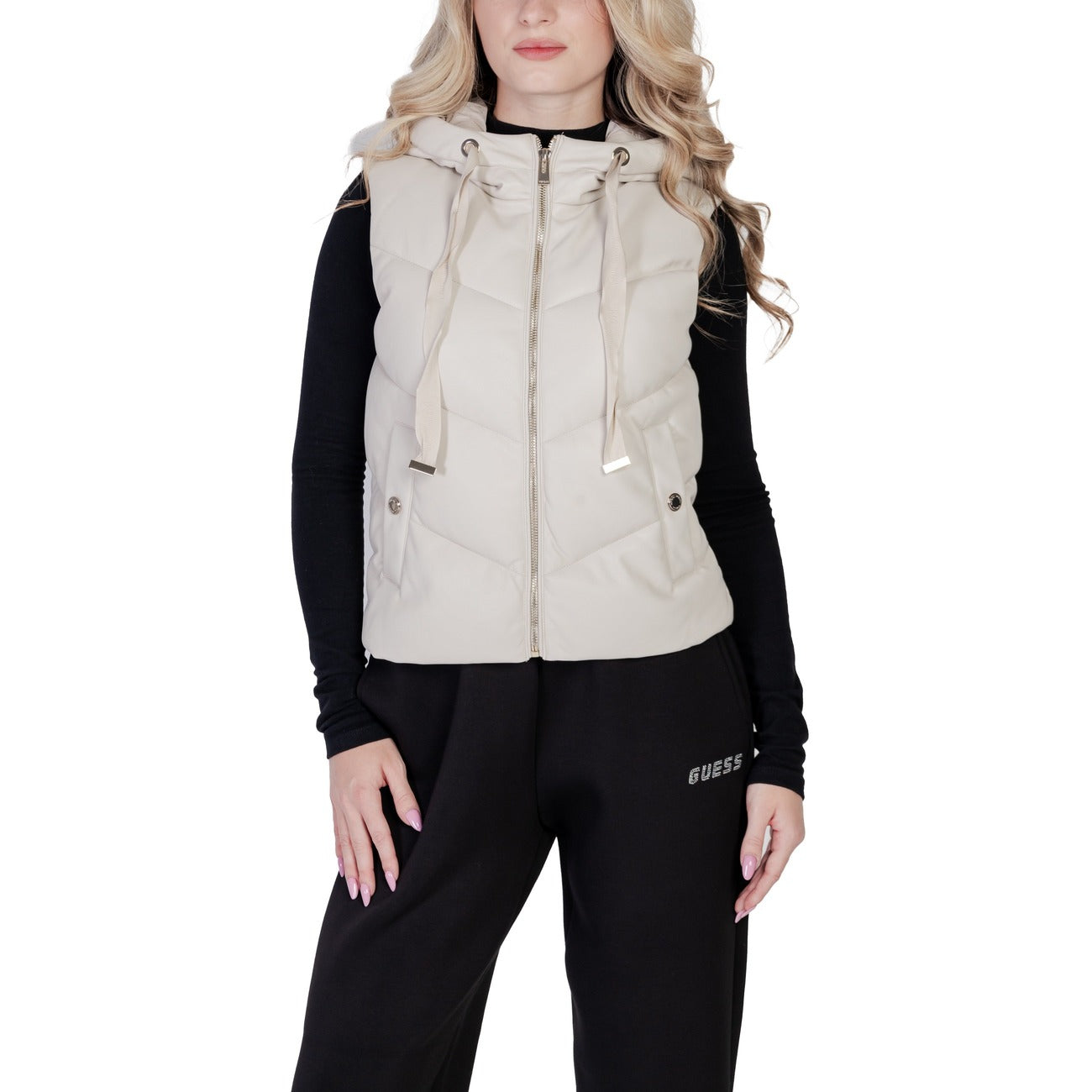 2345898 Morgan De Toi Gilet Bianco Donna