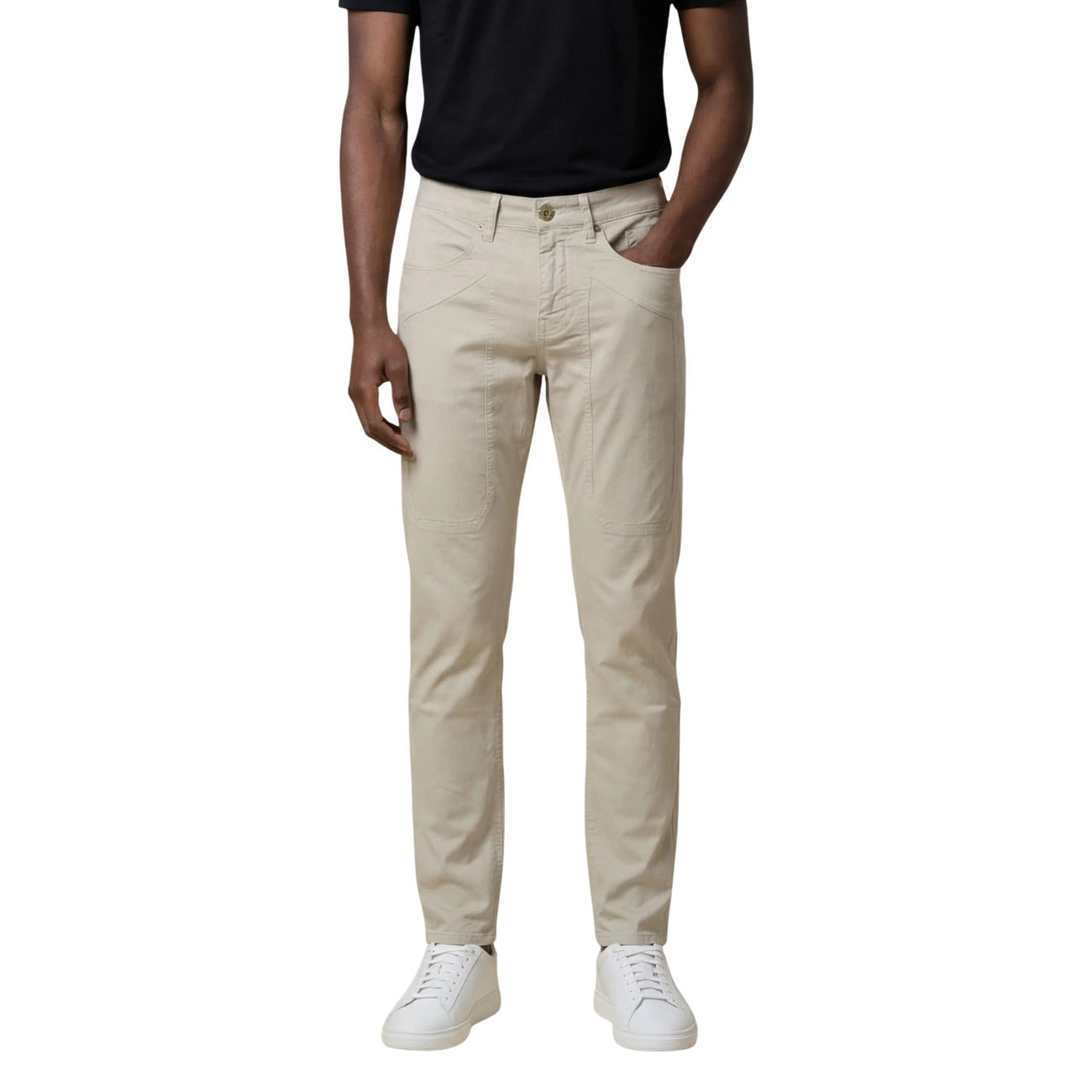 2456931 Jeckerson Pantaloni Grigio Ciniglia Uomo