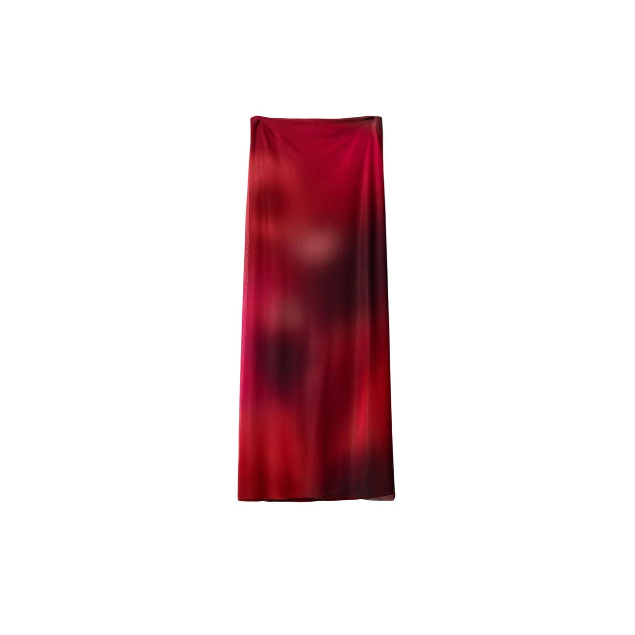 2452914 Desigual Gonna Donna Rossa Colorata Poliestere