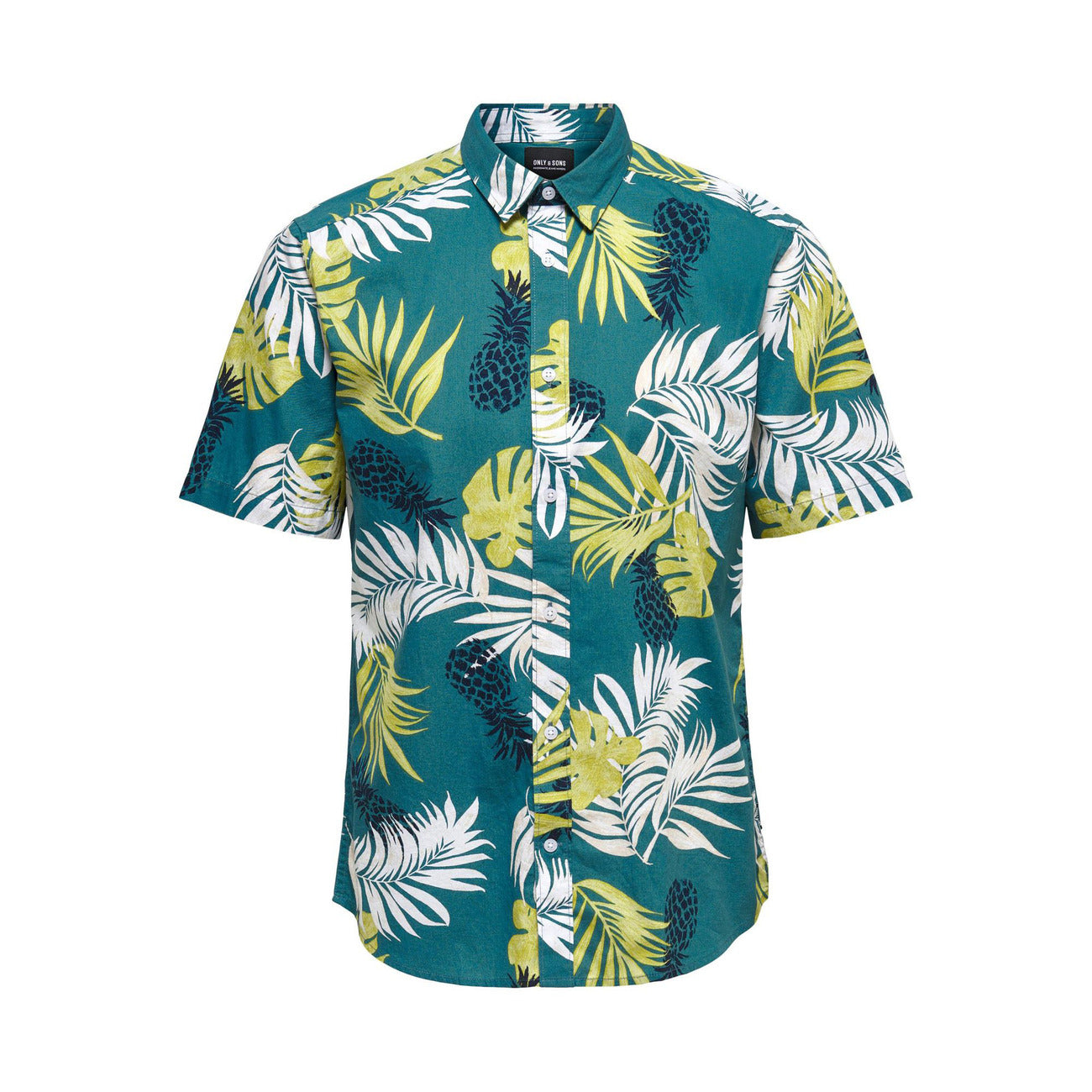 360520 Only & Sons Camicia Verde Uomo