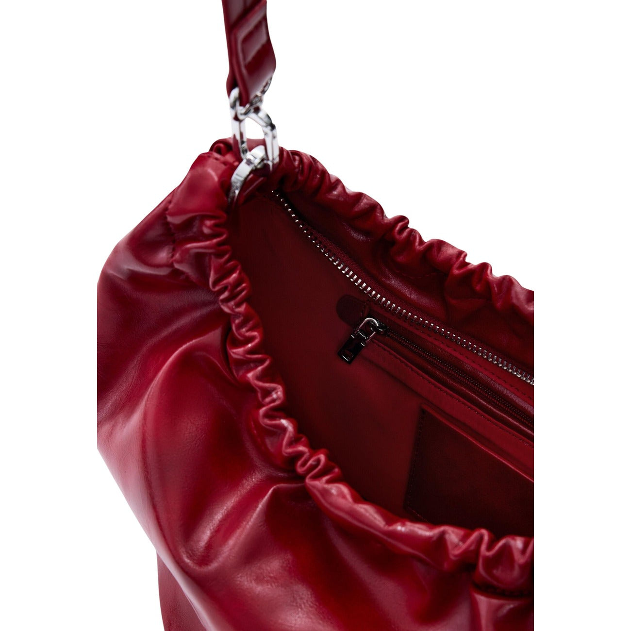 2454716 Desigual Borsa Rossa Tracolla Poliestere