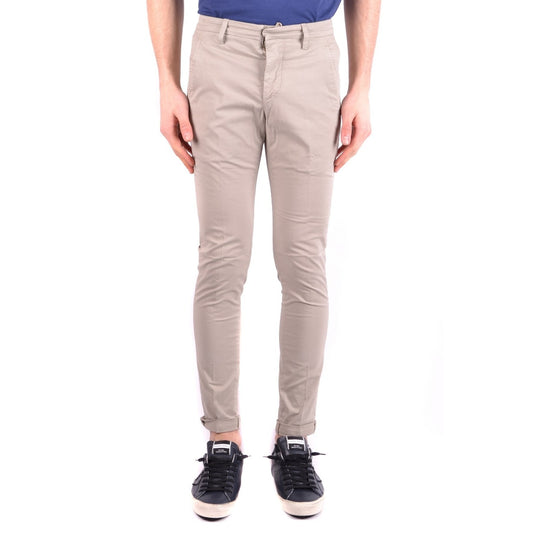 2429588 Dondup Pantaloni Beige Cotone Elastan Uomo