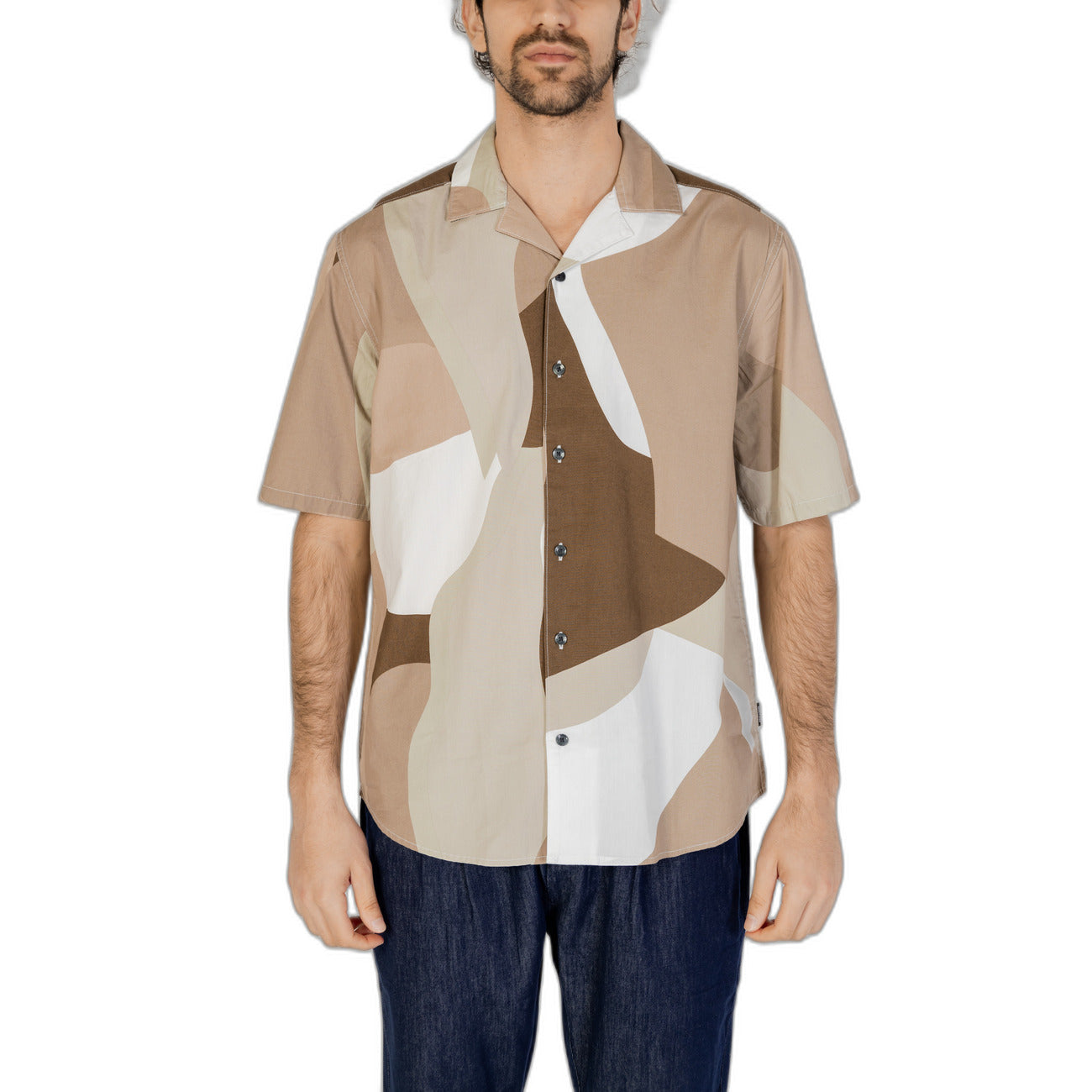 2215674 Only & Sons Camicia Marrone Uomo
