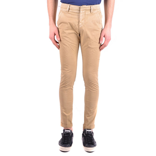 2429999 Dondup Pantaloni Beige Cotone Elastan Uomo