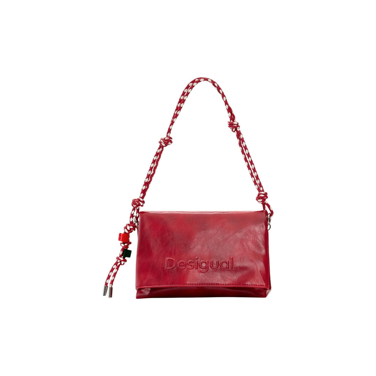 2453182 Desigual Borsa Rossa Tracolla Poliestere