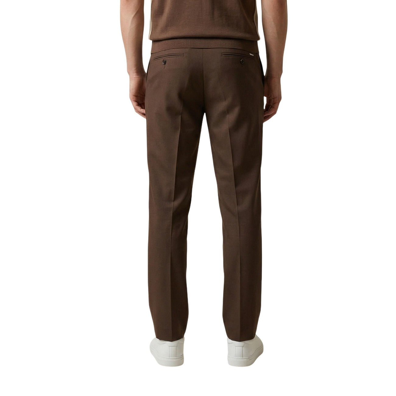 2460994 Gianni Lupo Pantaloni Marrone Uomo