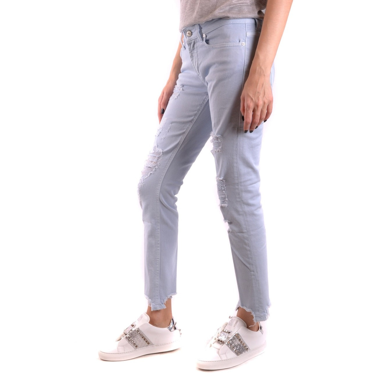 2429951 Dondup Jeans Azzurri Strappati Donna
