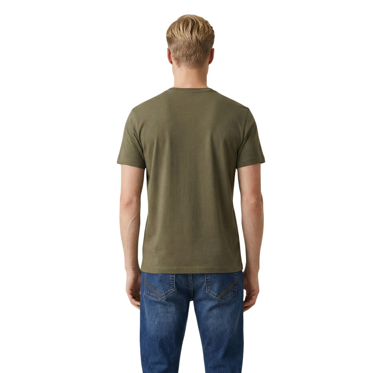 2461141 U.S. Polo Assn. T-Shirt Verde Uomo