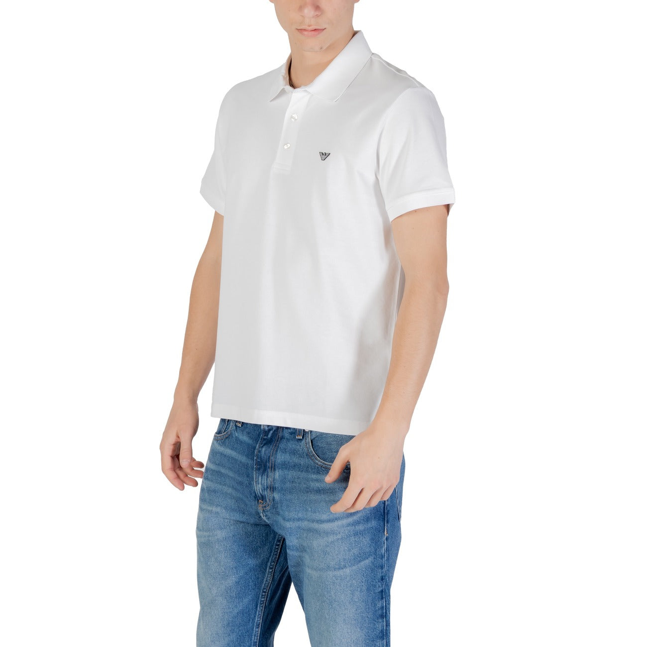 2420416 Emporio Armani Underwear Polo Bianco Uomo