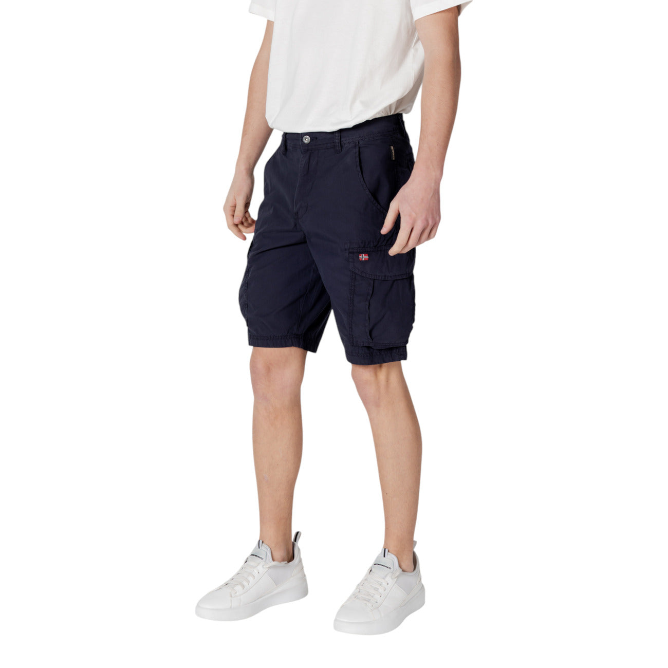 2415289 Napapijri Bermuda Blu Cotone Uomo