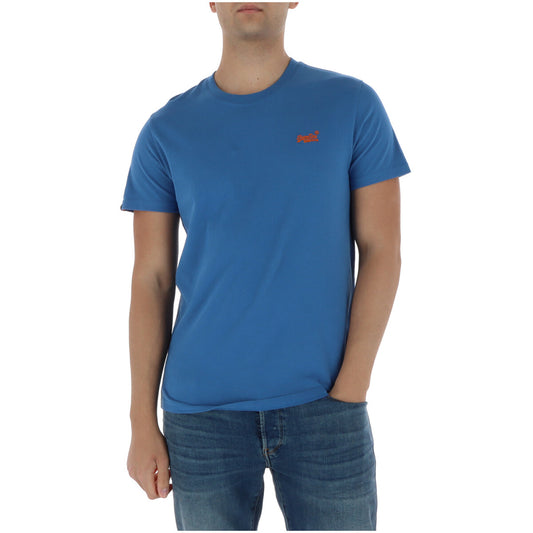 2456643 Superdry T-Shirt Azzurra Uomo
