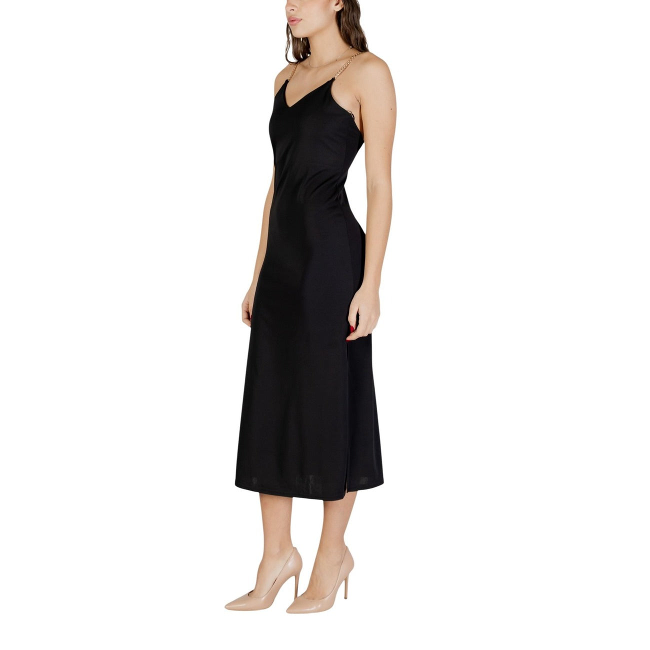 506088 Morgan De Toi Abito Nero Donna Primavera/Estate