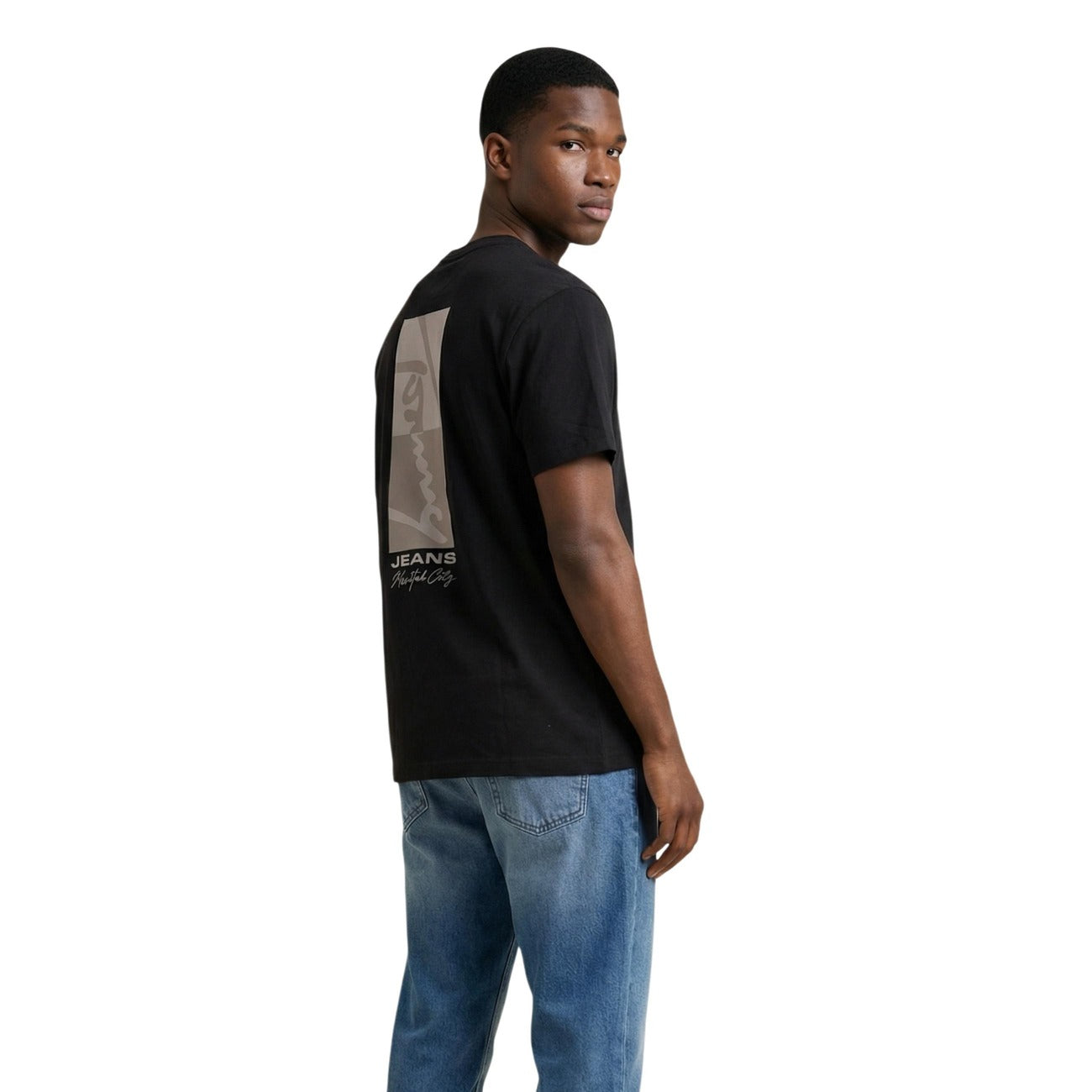 2453227 Tommy Hilfiger Jeans T-Shirt Nera Uomo