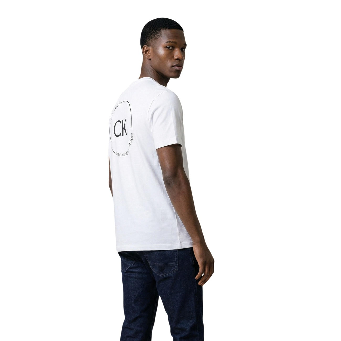 2453523 Calvin Klein Jeans T-Shirt Bianco Uomo