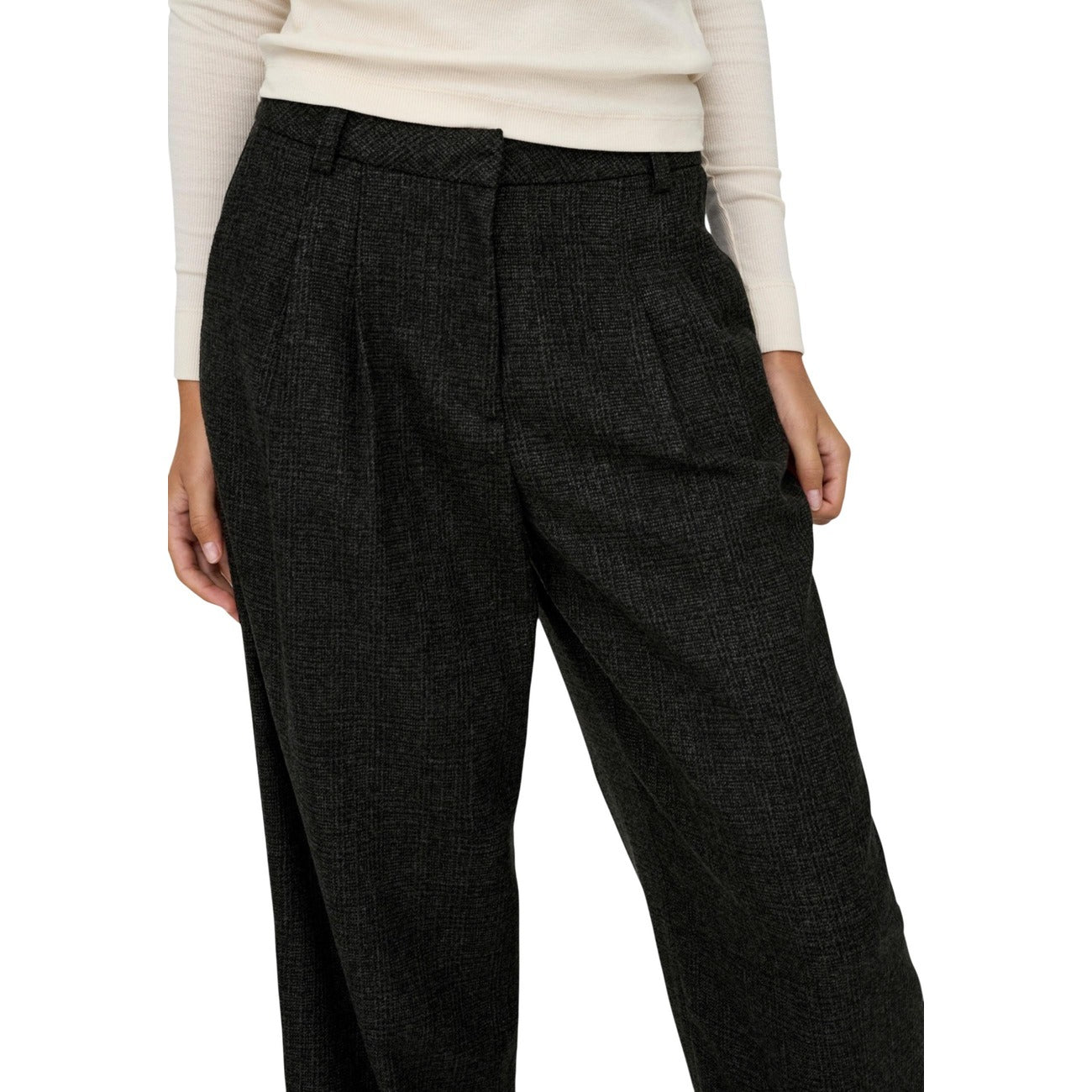 2444308 Jacqueline De Yong Pantaloni Neri Donna