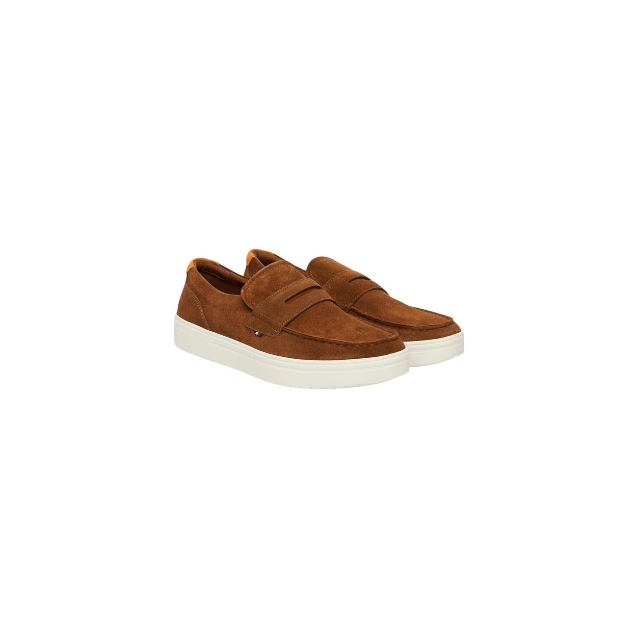 515822 Tommy Hilfiger Scarpe Basse Cammello Camoscio Uomo